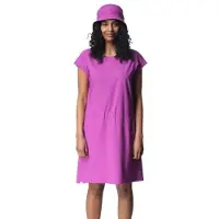 Houdini Dawn Short Sleeve Dress Violet S Femme