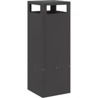 vidaXL Foyer Noir 35 x 35 x 100 cm Acier