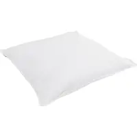 vidaXL Couverture d'été avec oreiller 2 pcs Blanc Plume de duvet