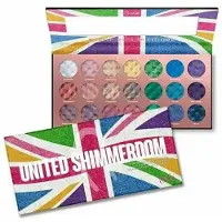 Rude Cosmetics United Shimmerdom - 21 Shimmer Eyeshadow Palette 25 g