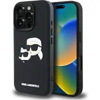 Karl Lagerfeld Klhcp16xrbckchlk Iphone 16 Pro Max Phone Case Noir