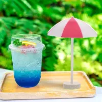 OEM Parasol décoratif, 5 panneaux, multicolore, 6 x 4,5 cm