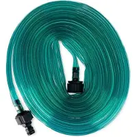 OEM Tuyau d'arrosage de 15 mètres - Raccord d'arrosage perforé pour le jardin - Vert