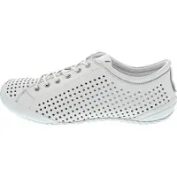 Andrea conti - Chaussures de sport pour femmes, lacets, style sportif, couleur blanche, pour le quotidien