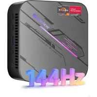 Blackview Mini-PC MP100 Pro, processeur Intel i3-1215U jusqu'à 4,4 GHz, 16 Go de mémoire DDR5, SSD PCIe 4.0 de 512 Go, 4K à 144 Hz / Wi-Fi 6 / DP / HDMI / Windows 11 Pro