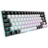 Sharkoon SKILLER SGK50 S3 clavier Gaming USB AZERTY Français Blanc