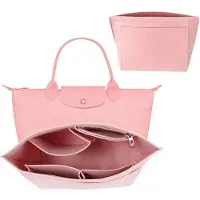 OEM Organiseur Vilten pour sac à main, organiseur de portefeuille pliable pour sacs, pour sacs à main (rose, 26 × 17 × 13 cm)
