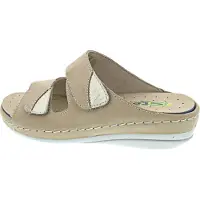 Dr. Stark Chaussures de relaxation pour homme, modèle "Damenschuhe", sandales, confortables, couleur beige, pour le temps libre
