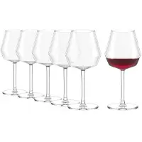 Stölzle 6 verres à vin rouge Celestia de Lausitz, modèle Burgunderkelch, capacité de 615 ml