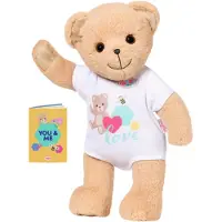 Baby Born BABY né Teddy Bear , vêtements blancs