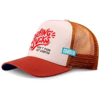 Coastal Surfing Sucks Cap Orange