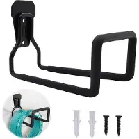 OEM Supports pour tuyau d'arrosage, lot de 2 supports muraux, supports pour tuyau d'arrosage, rallonge électrique, tunnel pour aspirateur