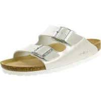 Rohde Chaussons d'intérieur Alba pour femmes, modèle pantoufle, couleur argent, pour un usage quotidien