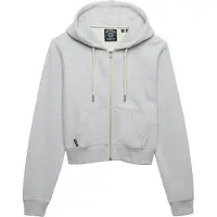 Superdry Veste de survêtement 'Essential' gris clair