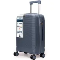 4FLY Valise rigide CoreMatte PP 24 pouces – Taille L – Bleue