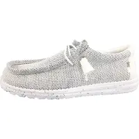 HEY DUDE Wally Sox Sportief - Lichtgrijs - Maat 45