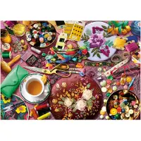 Educa Puzzle - - La table de couture - 2000 pièces - 96 x 68 cm - à partir de 15 ans