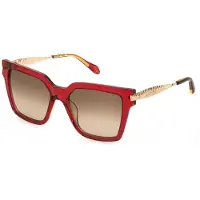 Just cavalli Sjc201-540tad 54x18x140 Mm Woman Sunglasses Rouge Brown Gradient Camel/CAT2 Femme