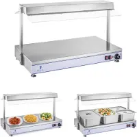 Royal Catering Expondo Plaque chauffante - 3 lampes halogènes - 1 550 W