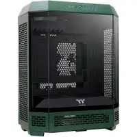 Thermaltake The Tower 600, vert foncé, verre trempé (x3) - Boîtier - ATX
