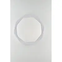 In.tec® Plafonnier LED DAISY en acrylique blanc, 24 W, avec 3 niveaux de CCT, 42 cm.