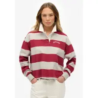 Superdry T-shirt 'Athletic Essentials' rouge / blanc