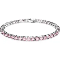 Swarovski Bracelet 'Matrix' rose / argent
