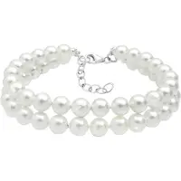 Elli Bracelet argent / blanc perle