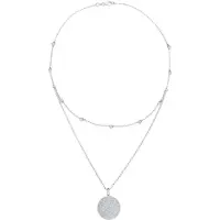 Elli Chaîne 'Layer' argent / blanc