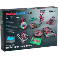 Fischertechnik Kit STEM Construis et joue 8 jeux,