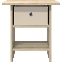 vidaXL Table de chevet avec tiroir 2 pcs Chêne Sonoma 41 x 40 x 45 cm