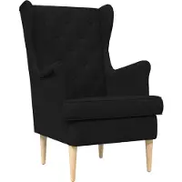vidaXL fauteuil Noir tissu
