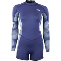 iON Amaze 2.0 Mm Woman Long Sleeve Back Zip Shorty Violet M Femme