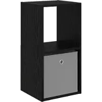 vidaXL Table de chevet Chêne noir 35 x 32 x 68,5 cm Bois d'ingénierie