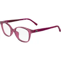 Lacoste Lunettes de Vue L3662 45/15/130 Transparent pink Bio inj-g820 GIRL L3662