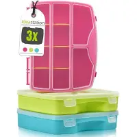 OEM Boîte de rangement en bois - pratique - 1 pièce - 19 x 15 x 4 cm
