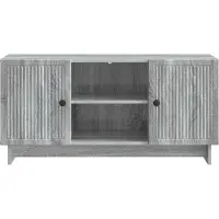vidaXL Meuble TV 102 x 34,5 x 50 cm, gris, bois de Sonoma