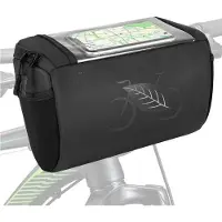 OEM Sacoche de vélo imperméable et résistante aux intempéries, dotée d'une poche avant réfléchissante et d'un écran tactile transparent et imperméable, destinée aux cyclistes sur vélo électrique et VTT