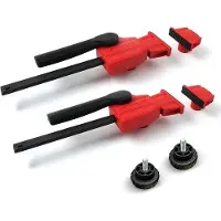 OEM Pinces en bois - Menuiserie et fraisage - pinces basses - fixation rapide - pas de levage - accessoires d'établi - diamètre 20 mm