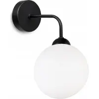 LightHome Applique Élégante Sphère De Plafond Blanche Led