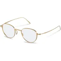 Rodenstock Lunettes de Vue - - R7195 - Métal doré - Forme ronde - Taille 47-22-145