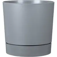Garden ID Pot Rond Cylindrique Garden Id 43 L Gris Pur