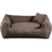 OEM Lit pour chien confortable en matière douce, résistant aux taches, avec un coussin assorti