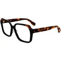 Longchamp Lunettes de Vue LO2763 55/14/140 Black/havana Acetate WOMAN LO2763