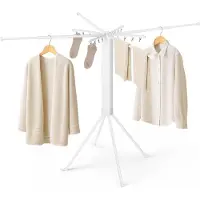 OEM Azomor : étendoir extensible et pliable avec options de séchage flexibles pour le balcon et la salle de bains