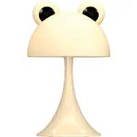 Luxus Europe - Lampe de chevet pour enfant, modèle Froggy, couleur crème - Veilleuse LED sans fil pour enfants – Rechargeable par USB-C