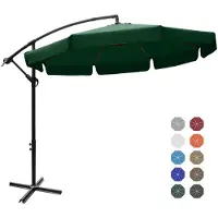 OEM Grand parasol Azomor robuste avec armature en acier, pour le jardin ou la terrasse