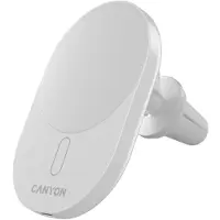 Canyon Car accessories car charger OnGrip 105 15W Qi2 Wireless White, Adaptateur pour véhicule, Blanc