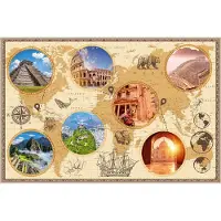 Nathan Puzzle de 3000 pièces : Les merveilles du monde moderne