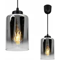 LightHome Suspension moderne et élégante avec abat-jour en verre